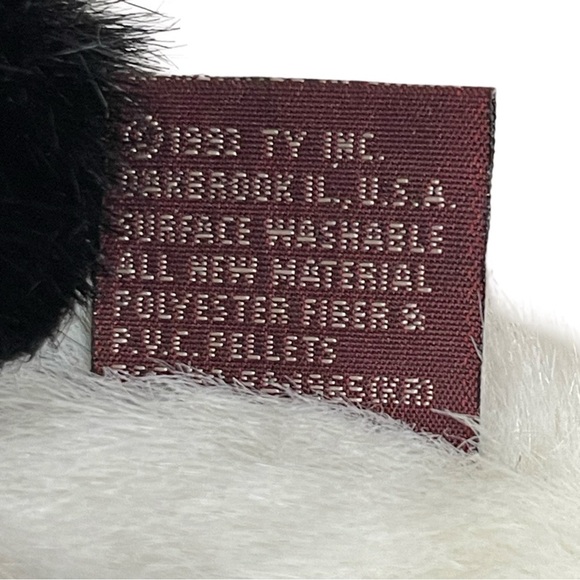 Ty Beanie babies Checkers 1993 Attic Treasures New W Tags - Picture 6 of 6